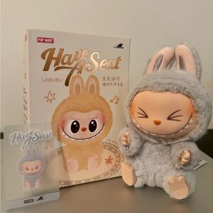 RESTOCK- Pop Now labubu have a seat-Hehe